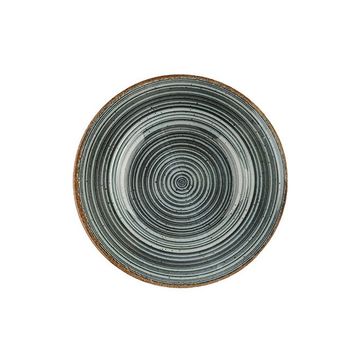 Porland Hypnosis Gri 30 cm Çukur Tabak