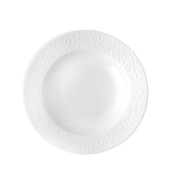 Porland İdil Beyaz 19 cm 6 Adet Çukur Tabak