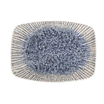 Porland Iris Blue 27 cm Kayık Tabak