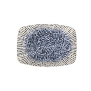 Porland Iris Blue 32 cm Kayık Tabak