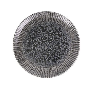 Porland Iris Grey 24 cm Düz Tabak