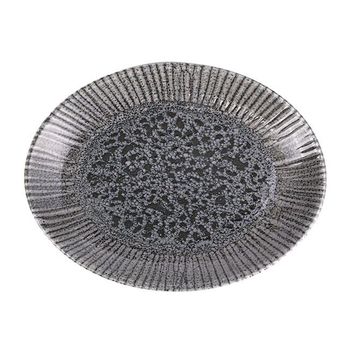 Porland Iris Grey 26 cm 6 Adet Kayık Tabak