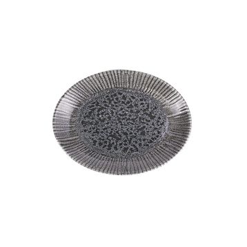 Porland Iris Grey 26 cm Kayık Tabak