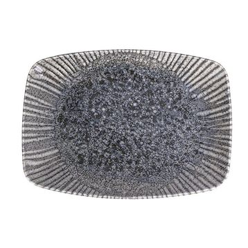 Porland İris Grey 27 cm Kayık Tabak