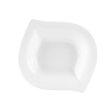 Porland Leaf Beyaz 22 cm 6 Adet Çukur Tabak