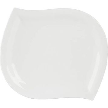 Porland Leaf Beyaz 32 cm Düz Tabak