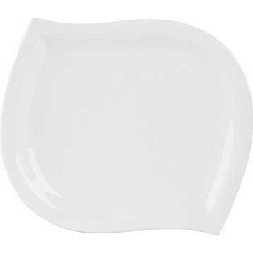 Porland Leaf Beyaz 32 cm Düz Tabak