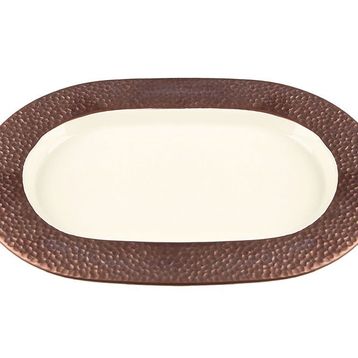 Porland Legacy Copper 31 cm Kayık Tabak