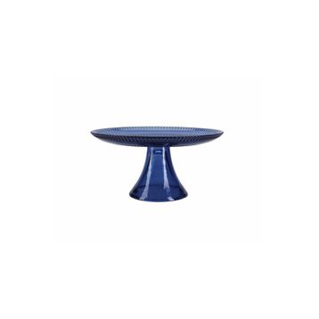 Porland Lina Lacivert 17 cm Ayaklı Tabak