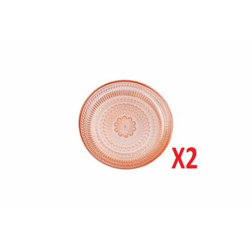 Porland Lina Turuncu 2x17 cm Ayaklı Tabak