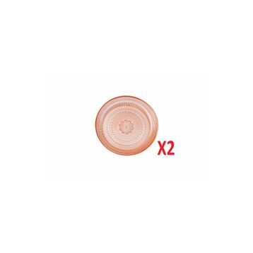 Porland Lina Turuncu 2x17 cm Ayaklı Tabak