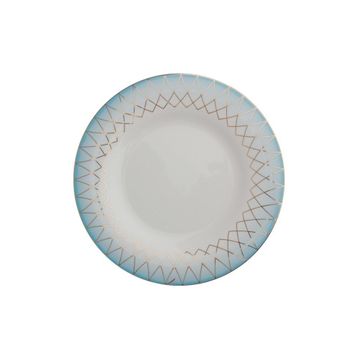 Porland Mahpeyker 31 CM Porselen Düz Tabak