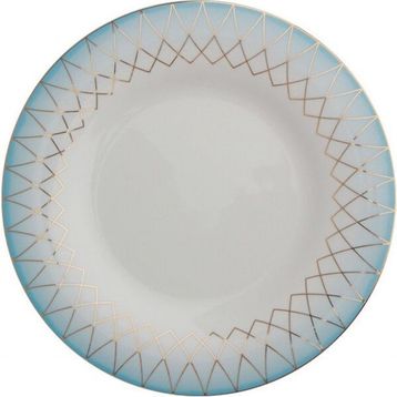 Porland Mahpeyker 31 CM Porselen Düz Tabak
