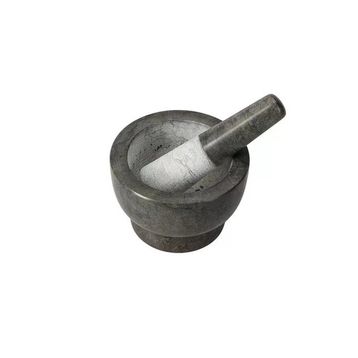 Porland Marble 13 cm Kahverengi Mermer Havan