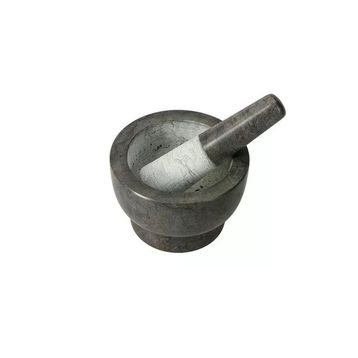 Porland Marble 13 cm Kahverengi Mermer Havan