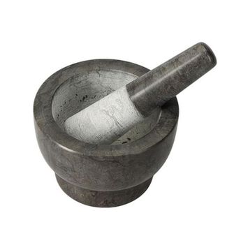 Porland Marble 13 cm Kahverengi Mermer Havan