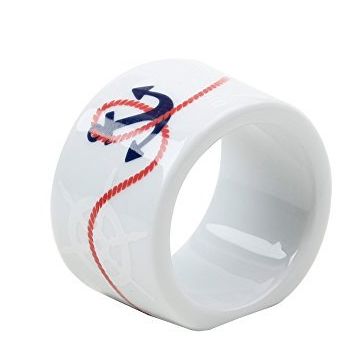 Porland Marine 5 cm Porselen Yüzük Peçetelik