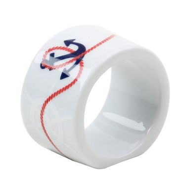 Porland Marine 5 cm Porselen Yüzük Peçetelik