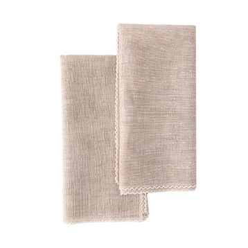 Porland Mell 2'li 45x45 cm Naturel Peçete