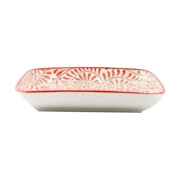 Porland Mix Match 13 cm Kırmızı Tabak