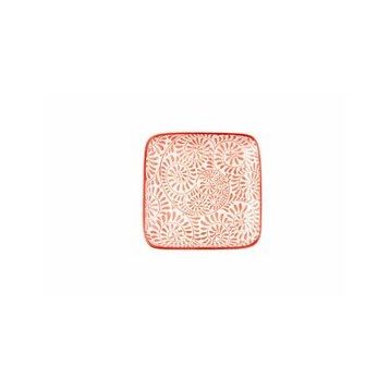Porland Mix Match 13 cm Kırmızı Tabak