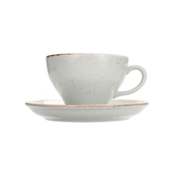 Porland More Grace Seasons Gri 365 cc 6 Adet Tabaklı Çay Fincanı