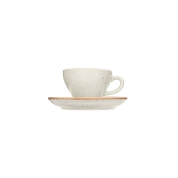 Porland More Grace Seasons Gri Tabaklı 100 cc 12 Adet Kahve Fincanı