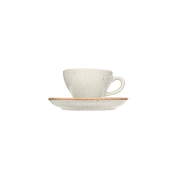 Porland More Grace Seasons Gri Tabaklı 100 cc Kahve Fincanı