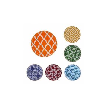 Porland Morocco 28 cm 6lı Set Servis Tabak Takımı