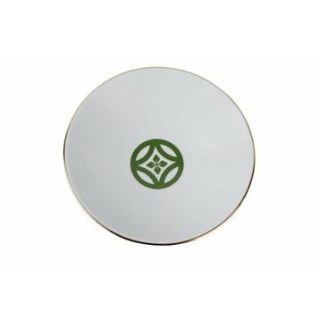 Porland Morocco Desen 1 Yeşil 19 cm 1 Adet Çukur Tabak