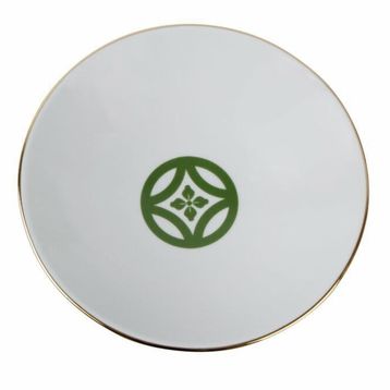 Porland Morocco Desen 1 Yeşil 19 cm 1 Adet Çukur Tabak
