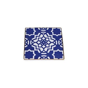 Porland Morocco Desen 7 Mor 10x10 cm Bardak Altlığı