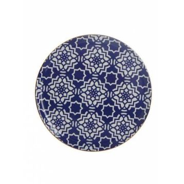 Porland Morocco Desen 7 Mor 28 cm Düz Tabak