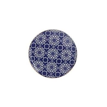 Porland Morocco Desen 7 Mor 28 cm Düz Tabak