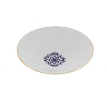 Porland Morocco Desen 7 Mor Tekli 20 cm Çukur Tabak
