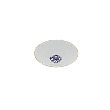 Porland Morocco Desen 7 Mor Tekli 20 cm Çukur Tabak
