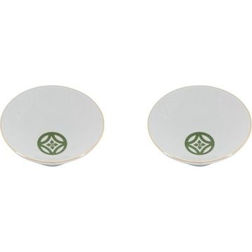 Porland Morocco Desen Yeşil 20 cm Çukur Tabak
