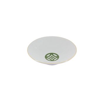 Porland Morocco Desen Yeşil 20 cm Çukur Tabak