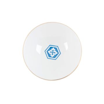 Porland Morocco Desen2 Mavi 20 cm 6 Adet Çukur Tabak