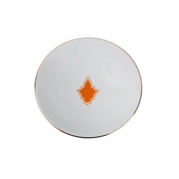 Porland Morocco Desen3 Turuncu 20 cm 6 Adet Çukur Tabak