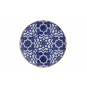 Porland Morocco Desen7 Mor 17 cm Düz Tabak