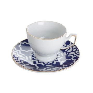 Porland Morocco Desen7 Mor Tabaklı 170 cc 6 Adet Çay Fincanı