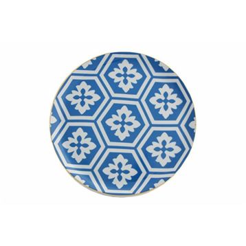 Porland Morocco DS2 6 Adet Mavi 24 cm Düz Tabak