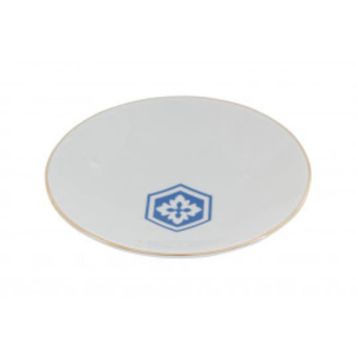 Porland Morocco Mavi Desen2 20 cm Çukur Tabak