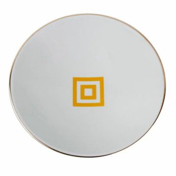 Porland Morocco Sarı Desen4 20 cm Çukur Tabak