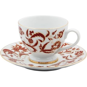 Porland Naturalist Tabaklı 170 cc 6 Adet Çay Fincanı