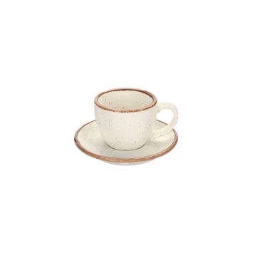 Porland New Standard Seasons Bej Tabaklı 90 cc 12 Adet Kahve Fincanı