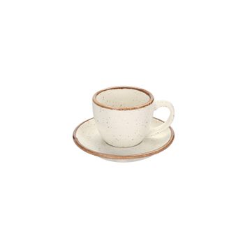 Porland New Standard Seasons Bej Tabaklı 90 cc 12 Adet Kahve Fincanı