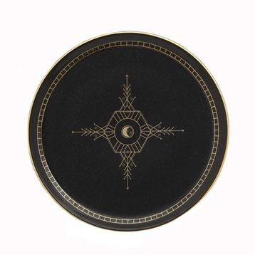 Porland Night Magic Desen 1 20 cm Düz Tabak