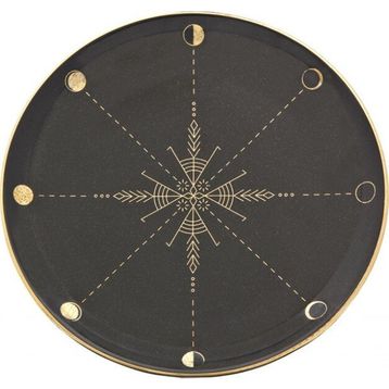 Porland Night Magic Desen 1 20 cm Düz Tabak